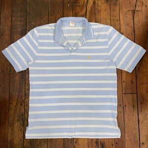 Brooks Brothers Pullover Polo‎ Golf Shirt Men's Large Blue